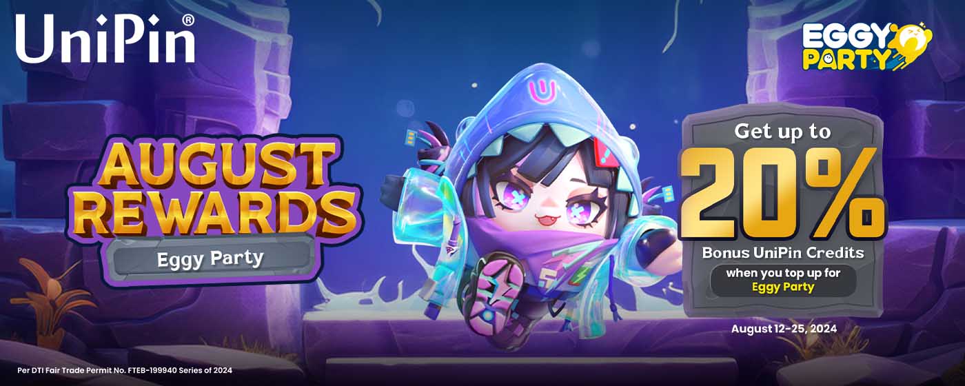 August Rewards: Eggy Party (PH)